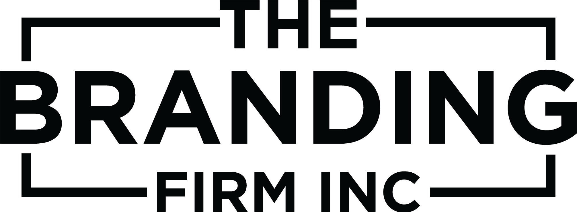 The Branding Firm Inc Logo in black