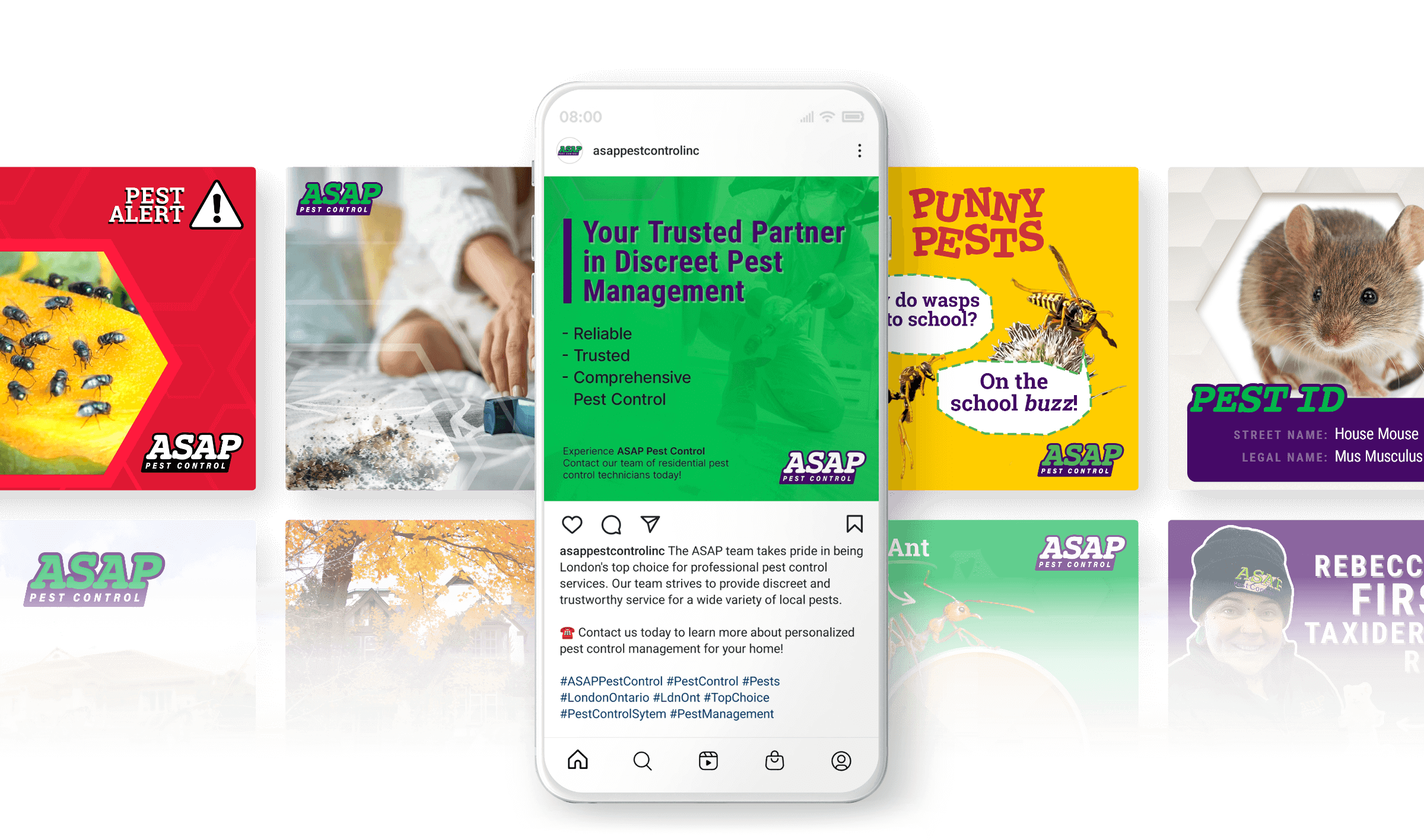 ASAP Pest Control socials rendering